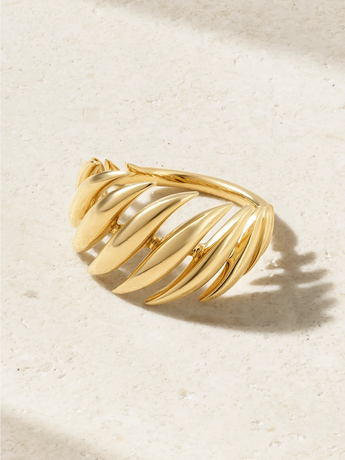Flame Small 18-karat Gold Ring