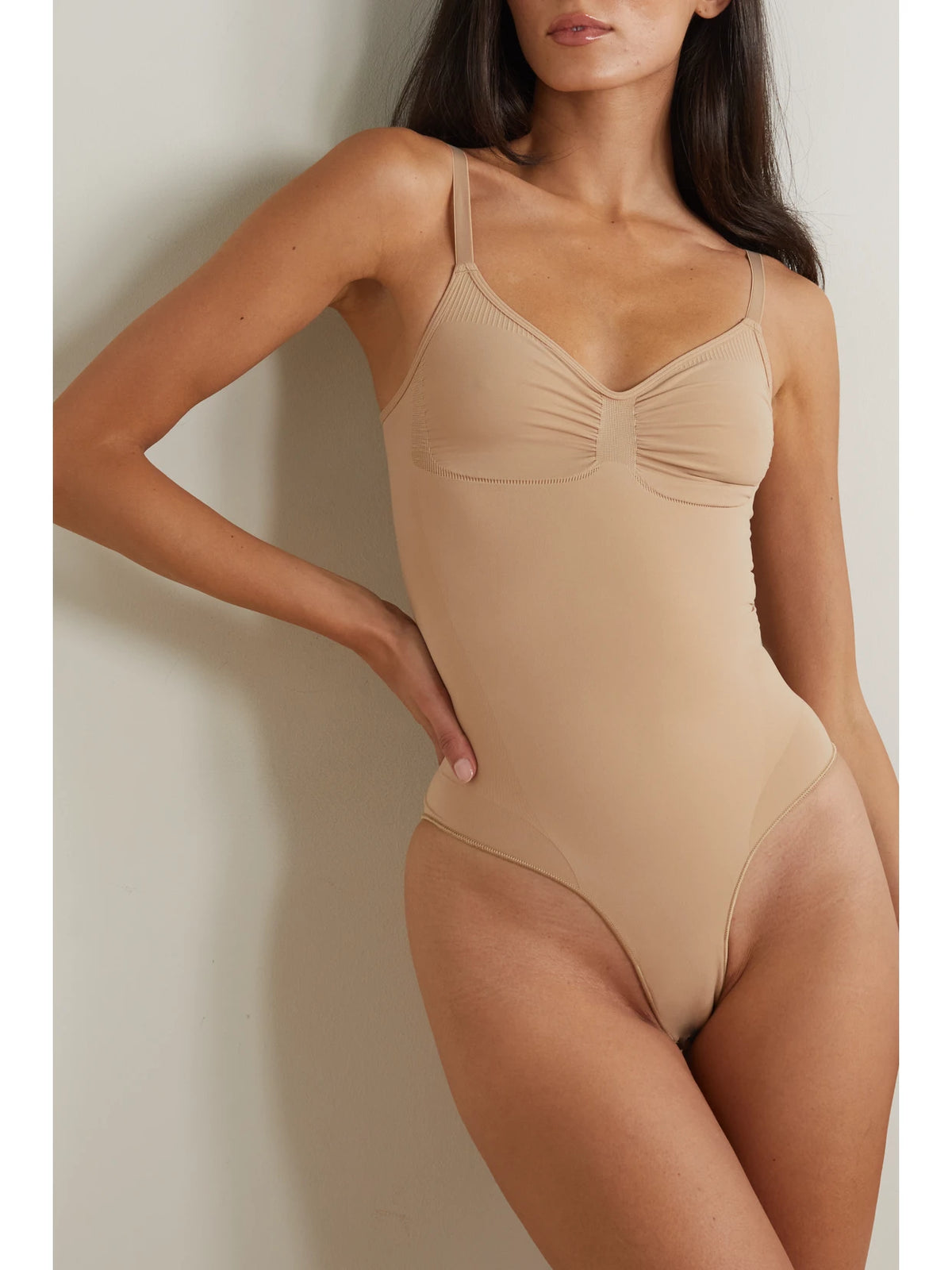 SKIMS Seamless Sculpt Stretch Bodysuit - Mica