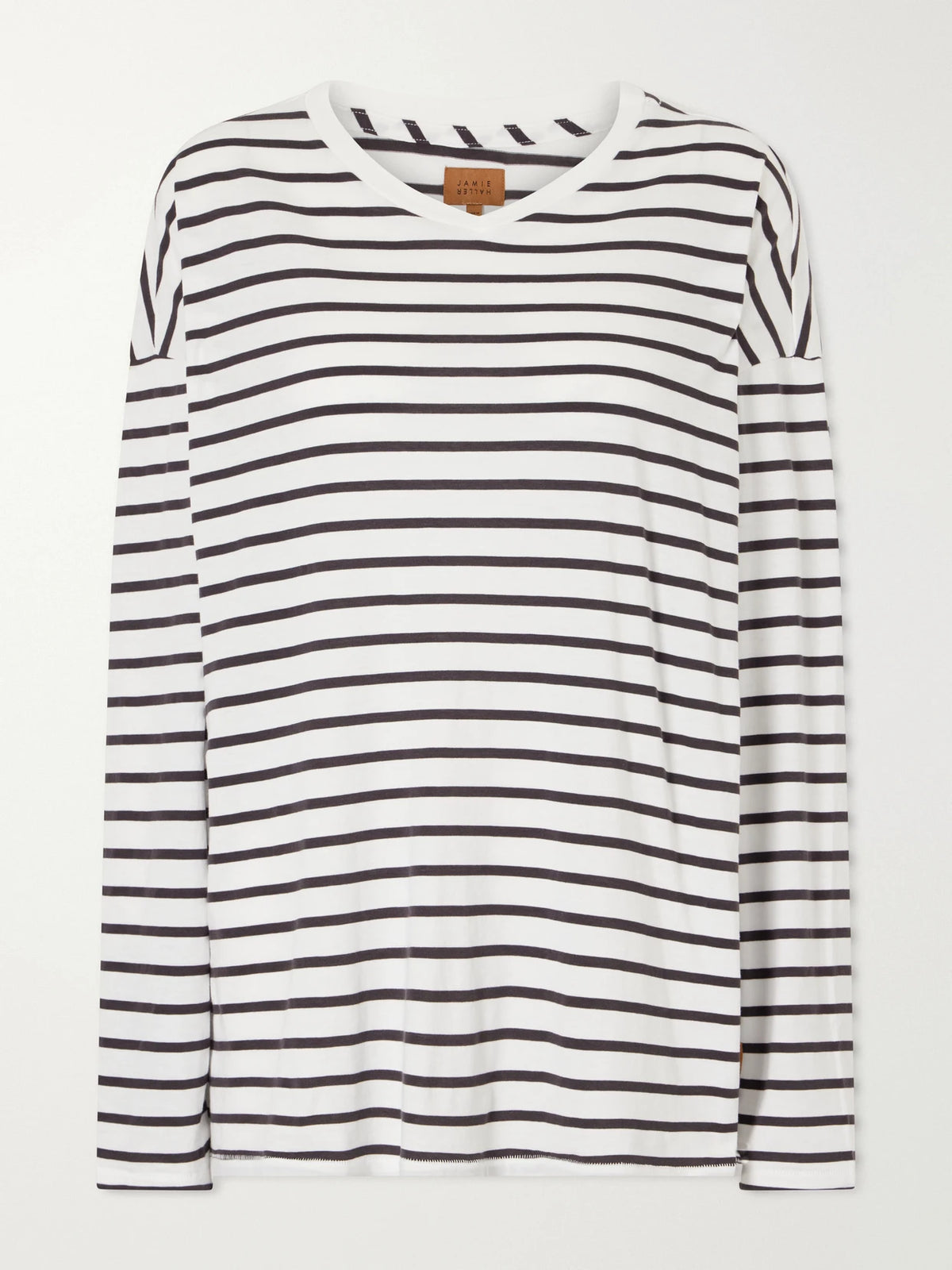 Jamie Haller The High Striped Cotton T-shirt