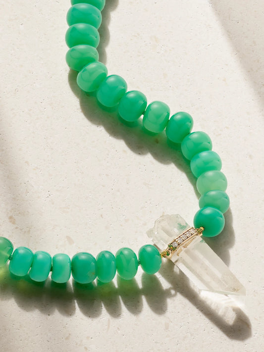 JIA JIA Gold Multi-stone Necklace