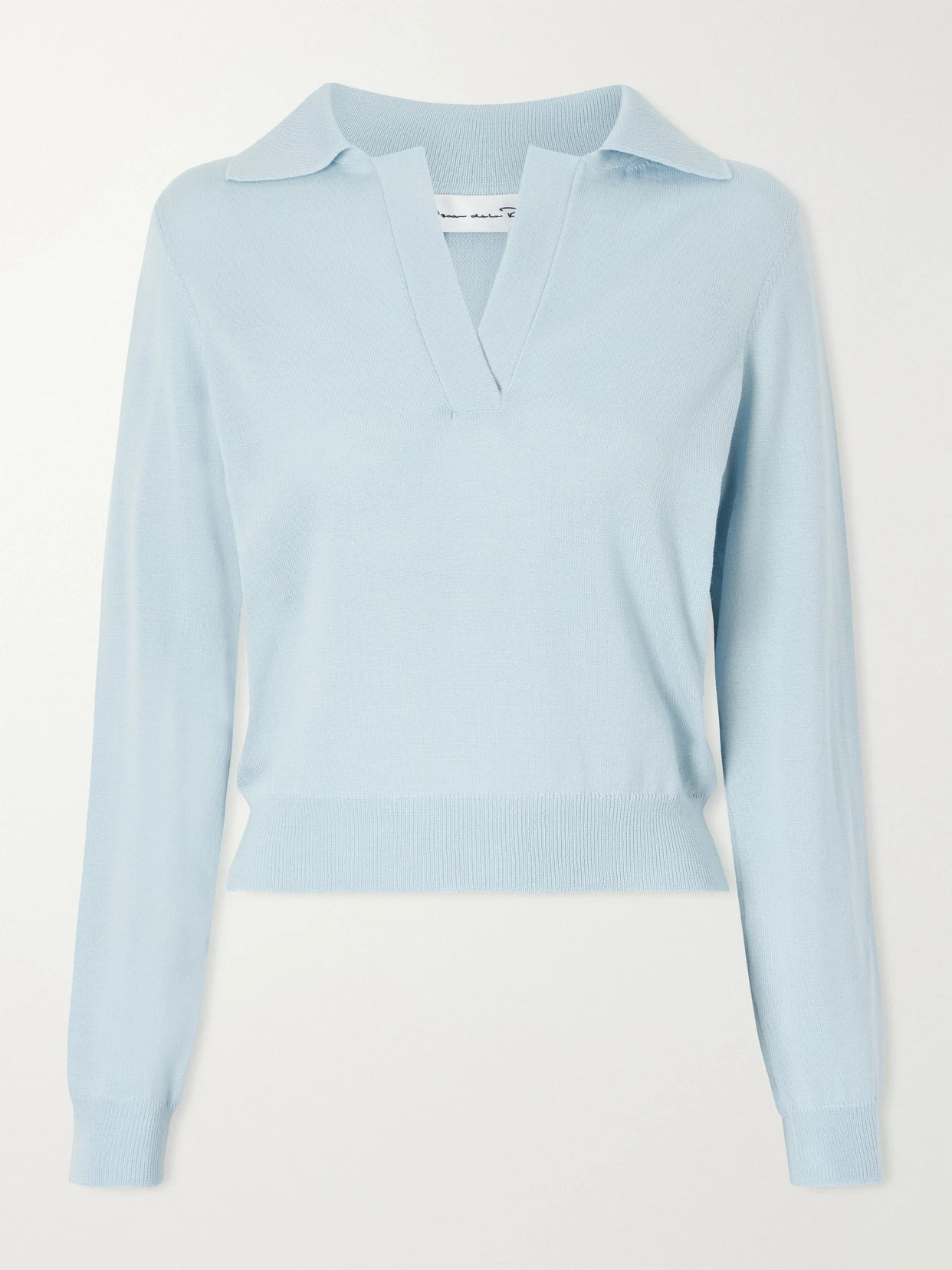 Wool Polo Sweater