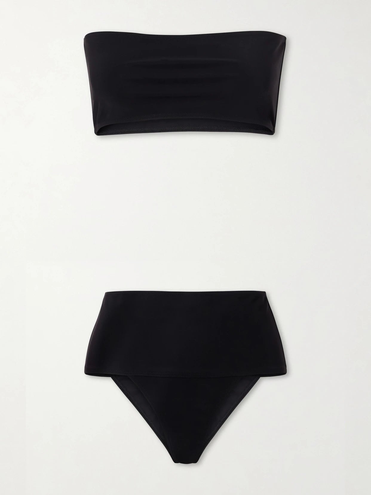 Image of Swimwear. Product name - Stretch-jersey Bikini in Black colour by brand - Alaïa