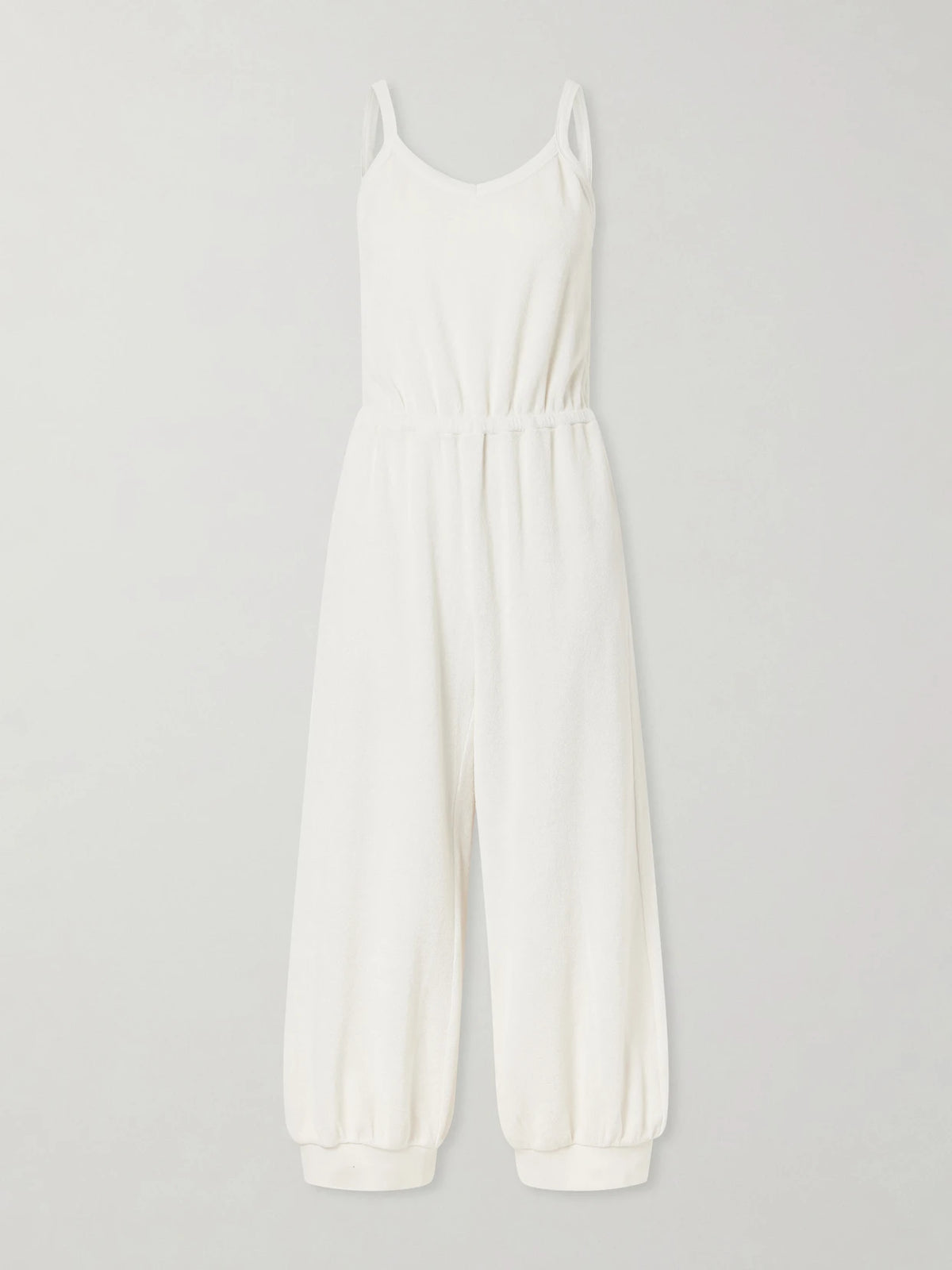 Giorgi Cotton-blend Terry Jumpsuit
