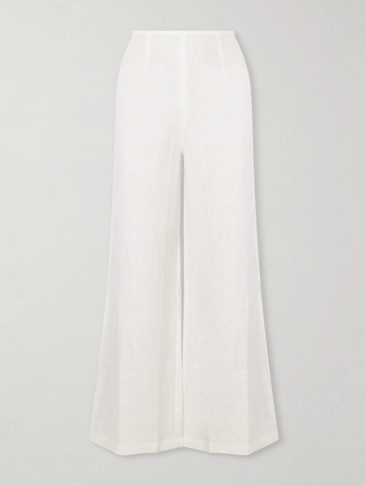 Syna Linen Straight-leg Pants