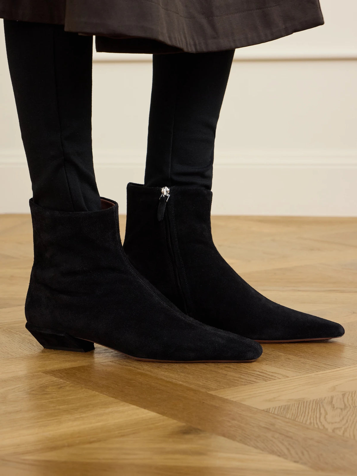 Bettina 25 Suede Ankle Boots