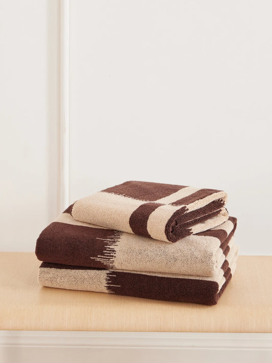 Autumn Sonata Karin Core Set Of Three Organic Cotton-terry Towels