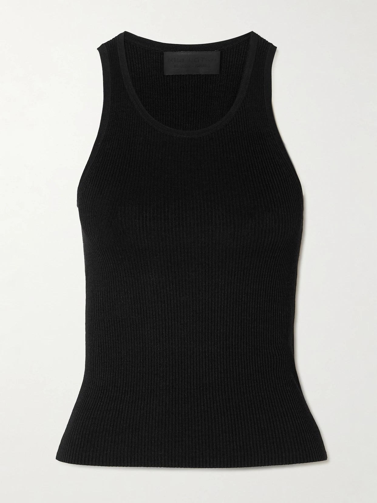 Lottie Ribbed Silk Tank