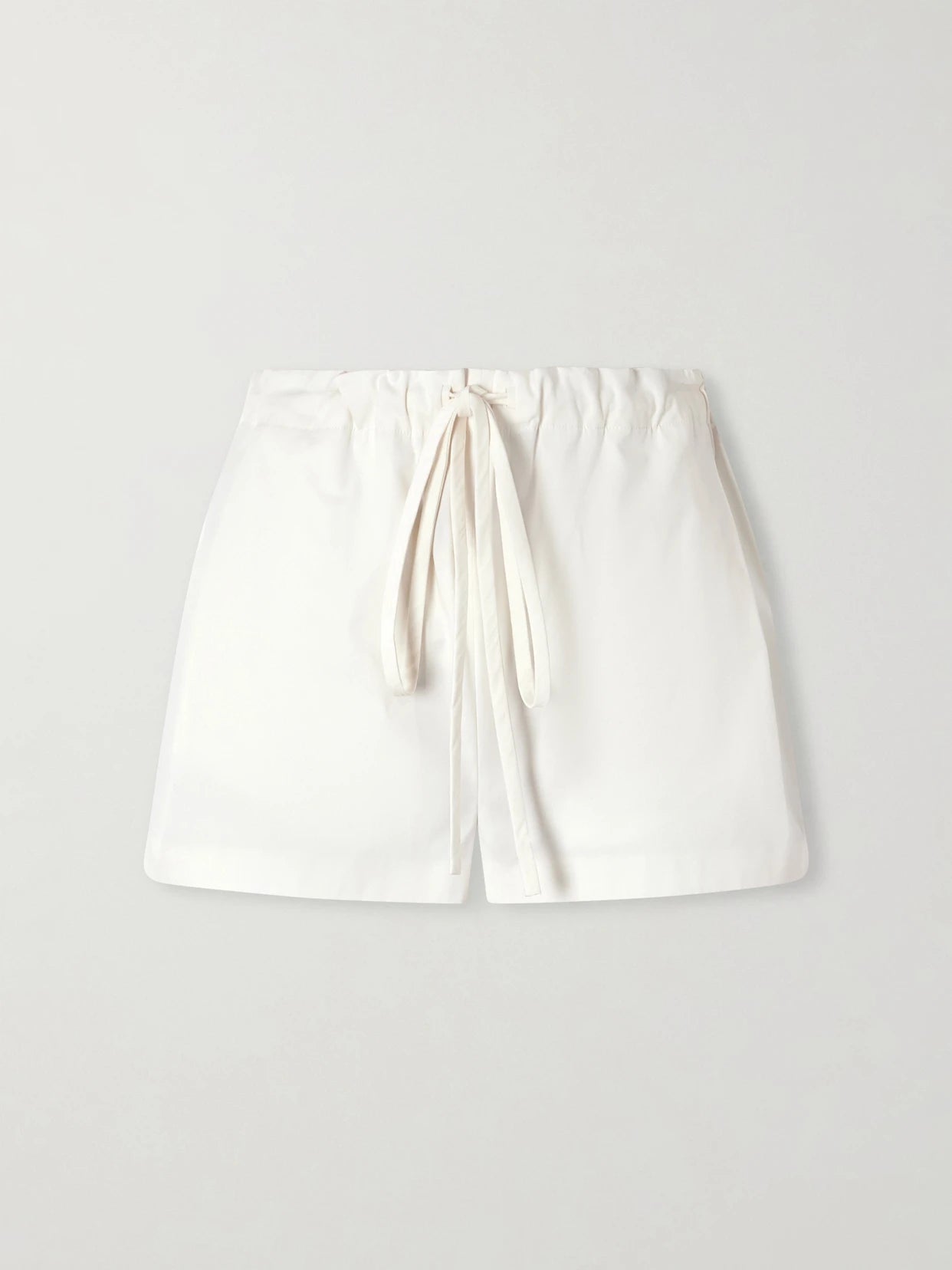 Robbie Cotton And Silk-blend Shorts