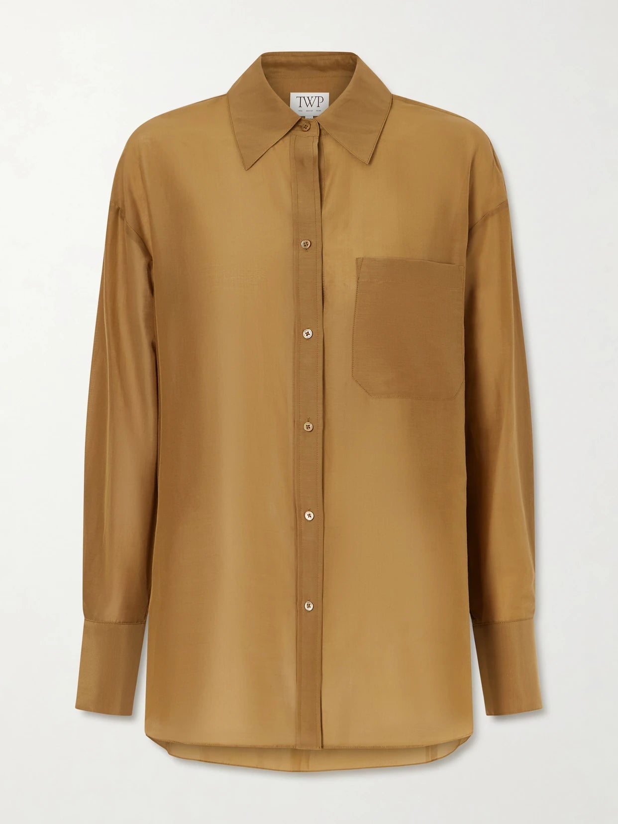 Big Joe Cotton And Silk-blend Shirt