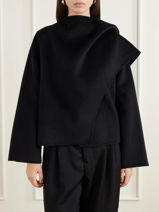 Arch4 Halehurst Cape-effect Wool, Cashmere And Silk-blend Jacket
