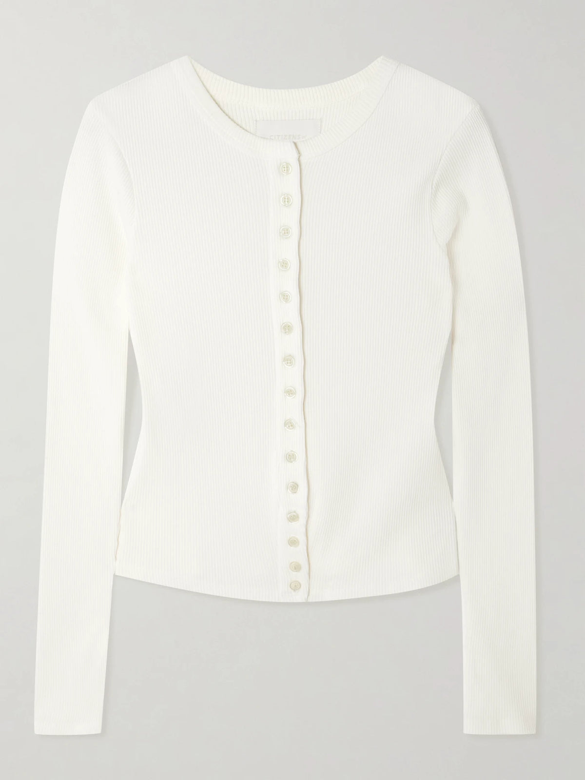 Kari Ribbed Stretch-jersey T-shirt
