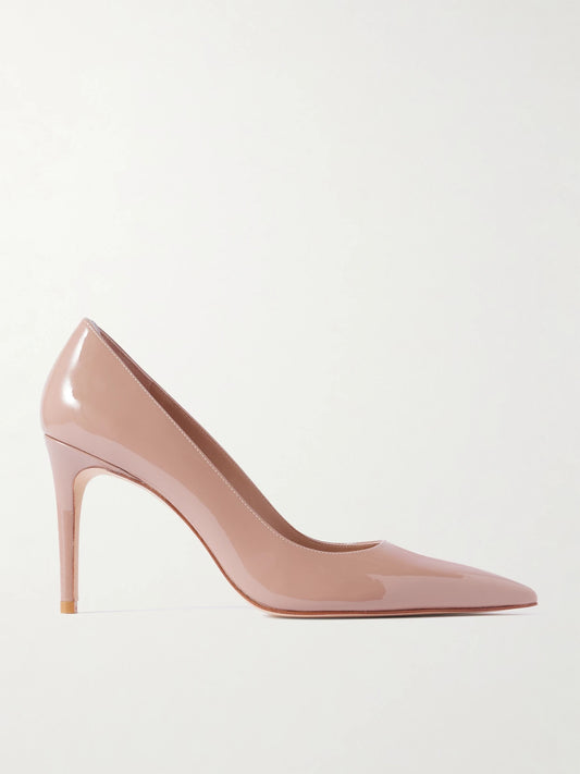 Weitzman Stuart Power Patent-leather Pumps
