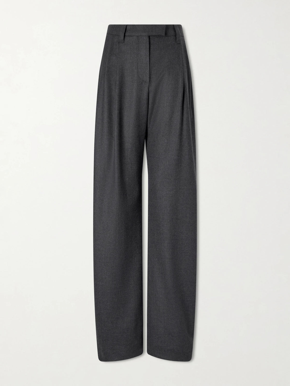 Wool Wide-leg Pants