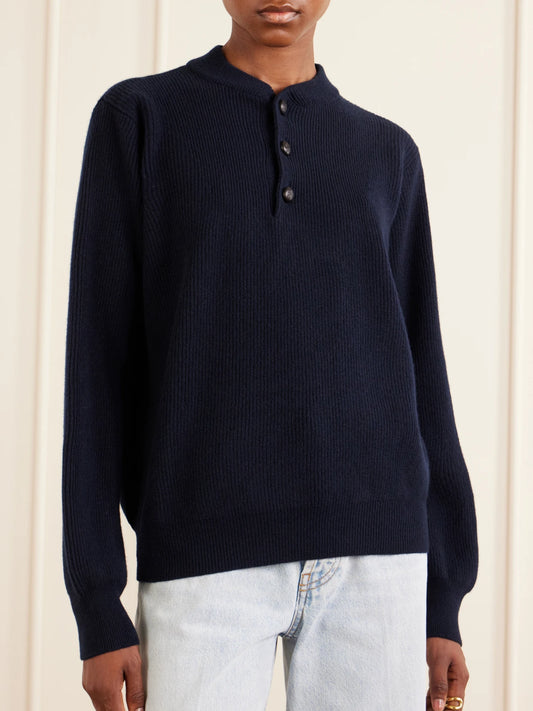 Highland Dorset Ribbed-knit Wool And Cashmere-blend Sweater