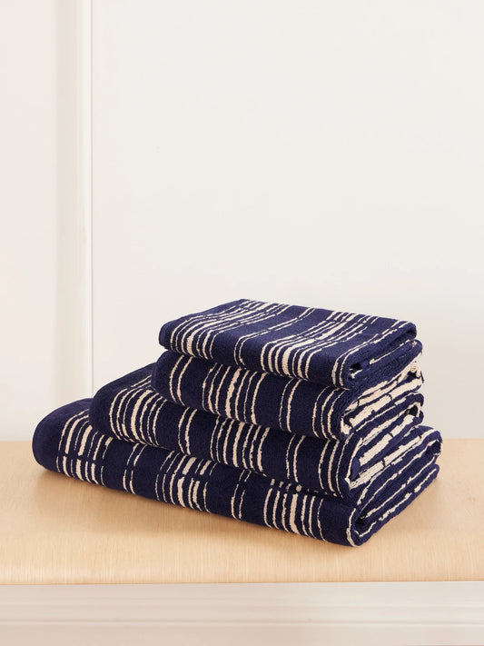 Autumn Sonata Ester Essential Set Of Four Organic Cotton-terry Towels