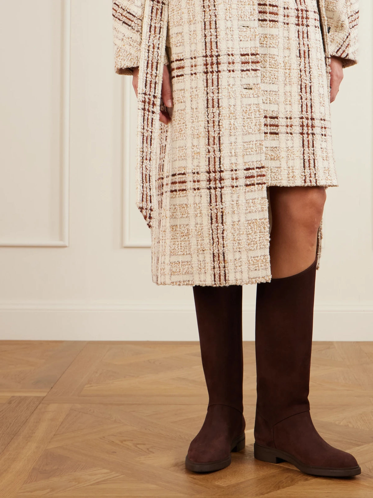Kilda Nubuck Knee Boots