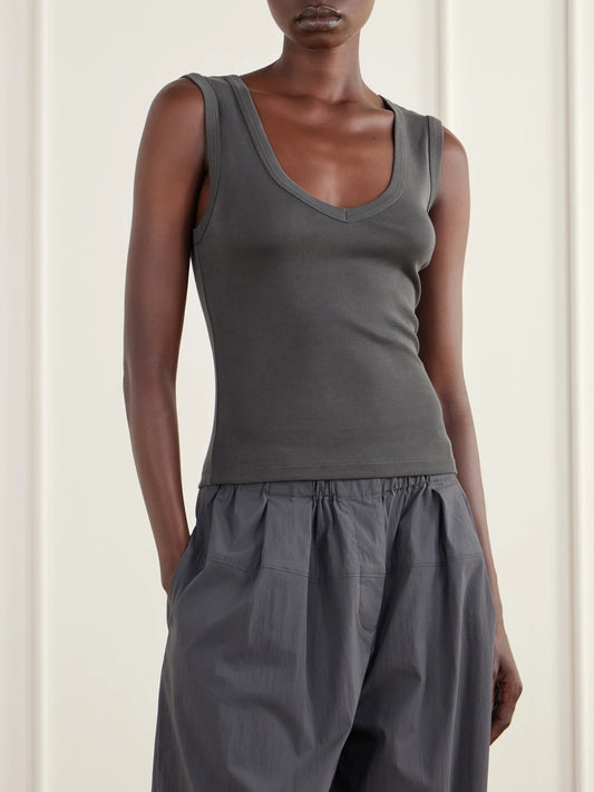 ST. AGNI 90s Cotton-jersey Tank