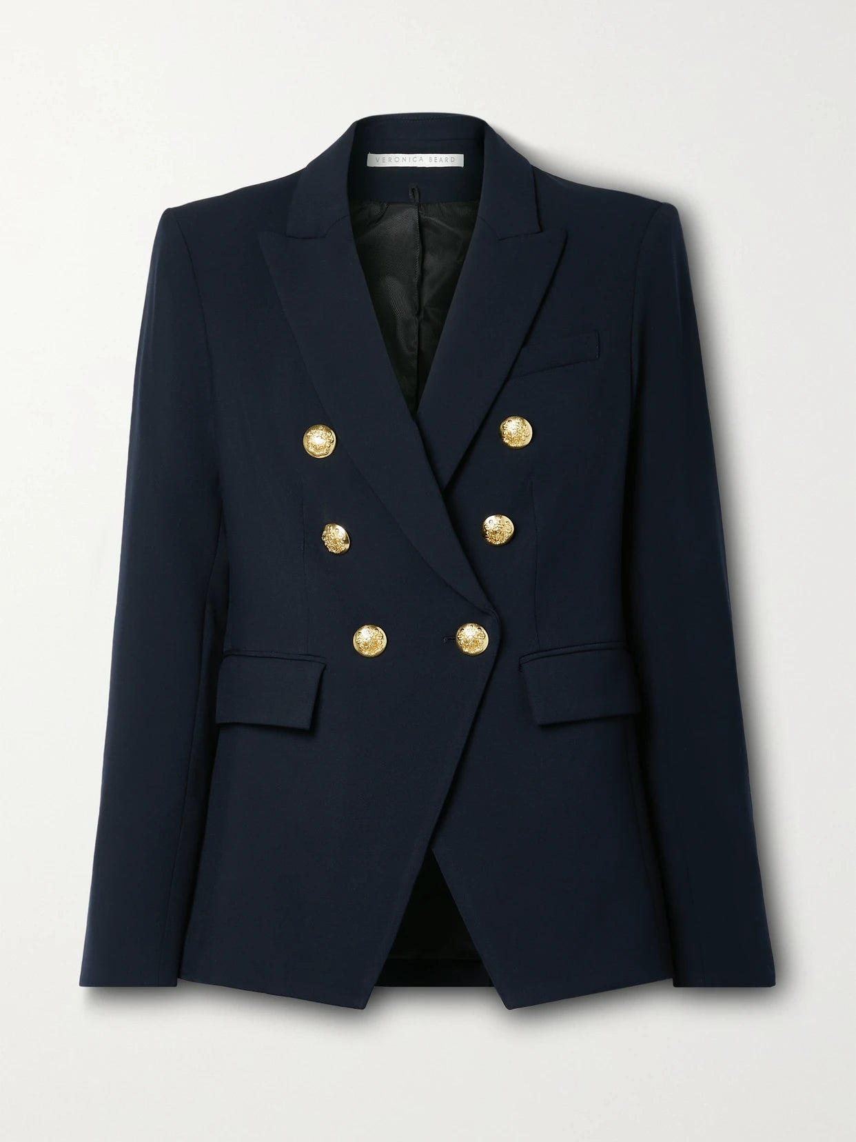 Miller Dickey Double-breasted Grain De Poudre Blazer