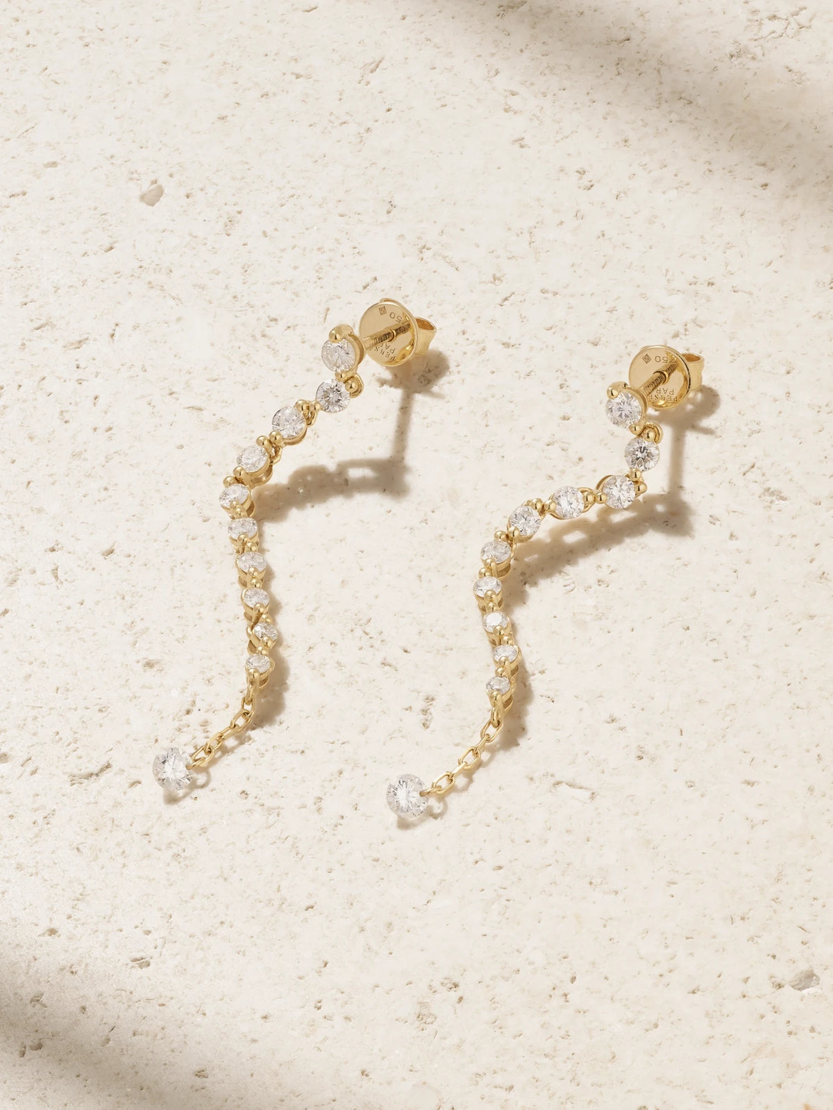 Persée 18-karat Gold Diamond Earrings