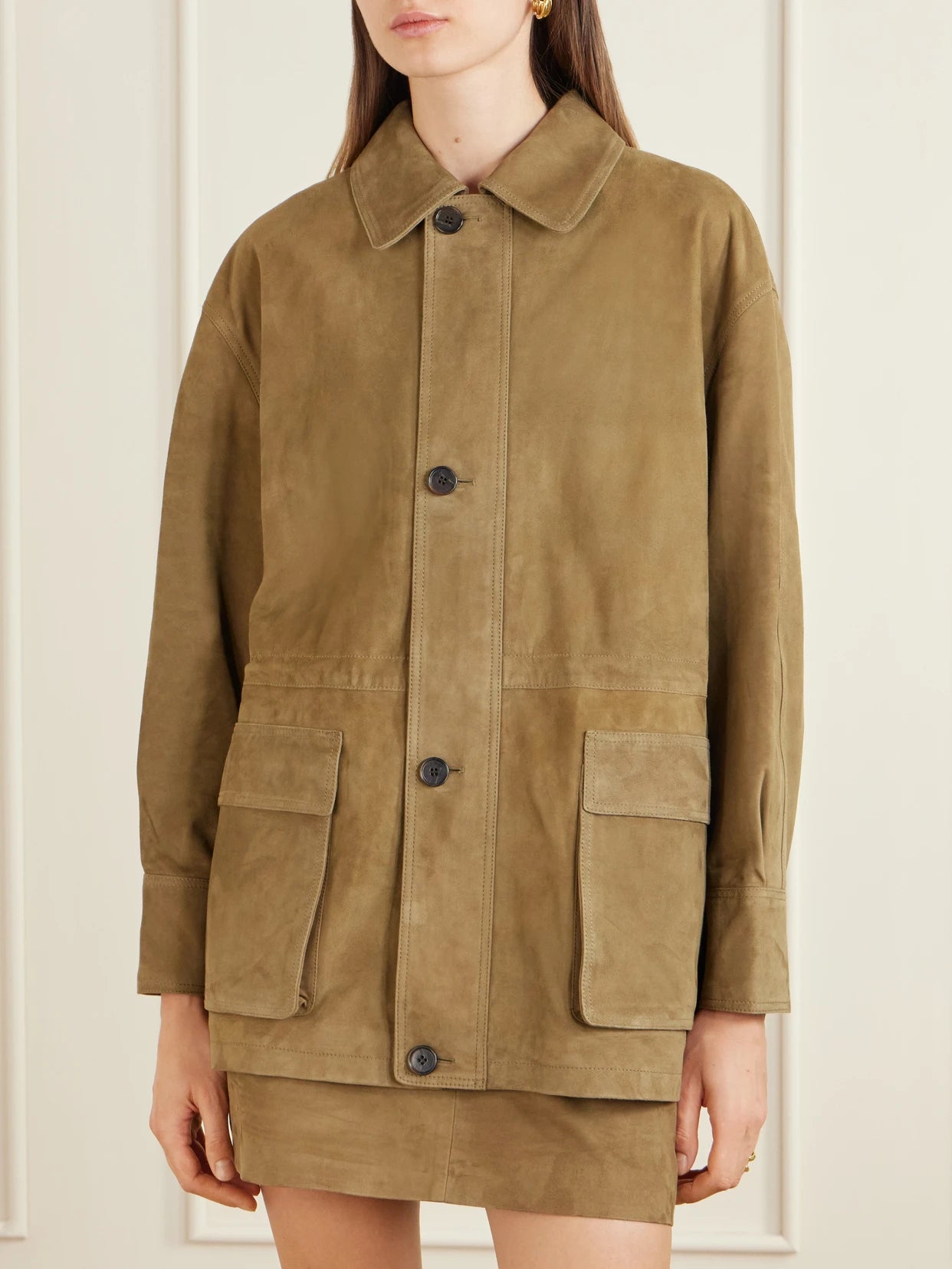 Maeve Suede Jacket