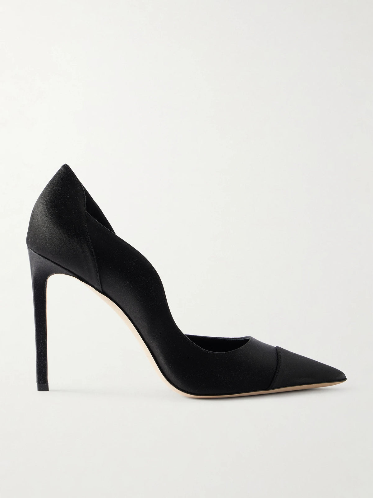 Brigitte 100 Satin Pumps