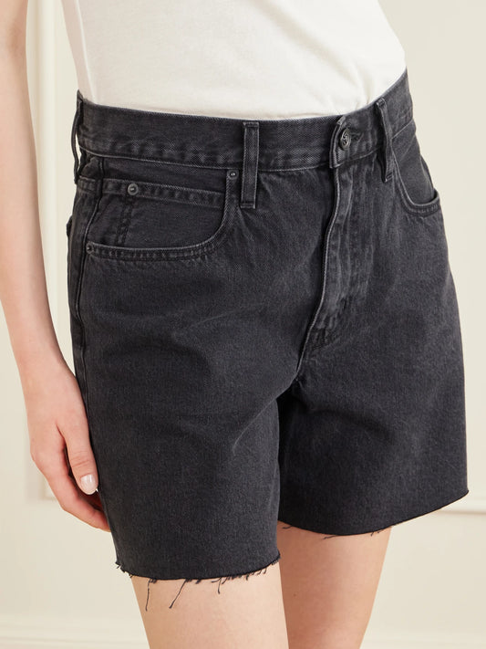 Sienna Frayed Denim Shorts