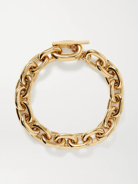 Xl Link Gold-tone Necklace