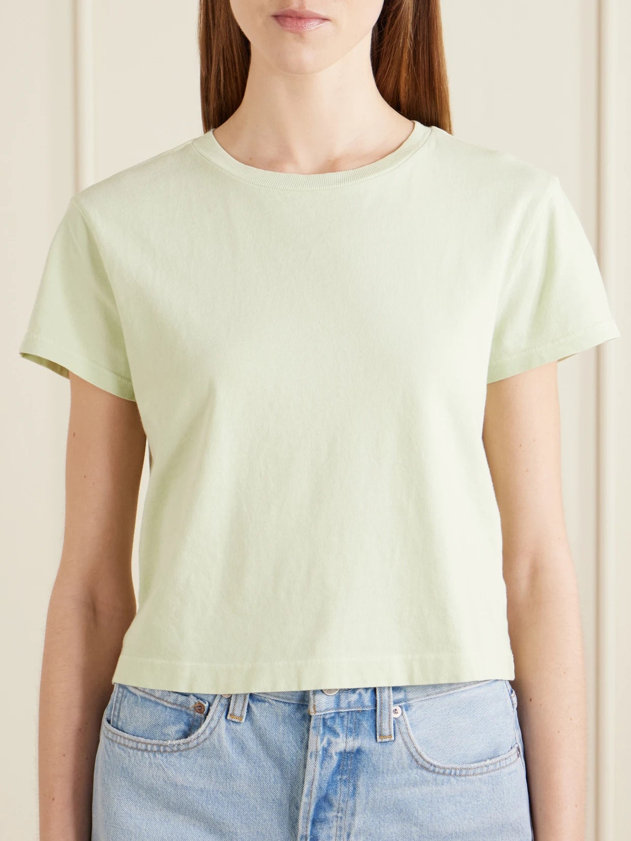 Adine Cotton-jersey T-shirt