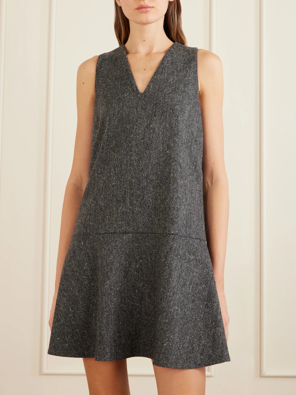 Wool-blend Mini Dress
