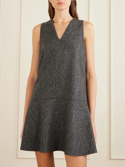 Wool-blend Mini Dress
