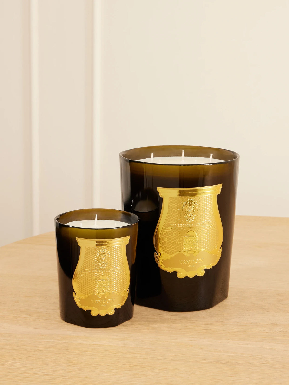 Image of Perfumes & Colognes. Product name - Gabriel Scented Candle, 2.8kg in Green colour by brand - TRUDON