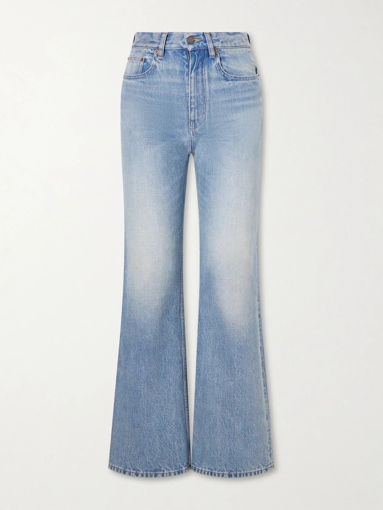 Mid-rise Straight-leg Jeans
