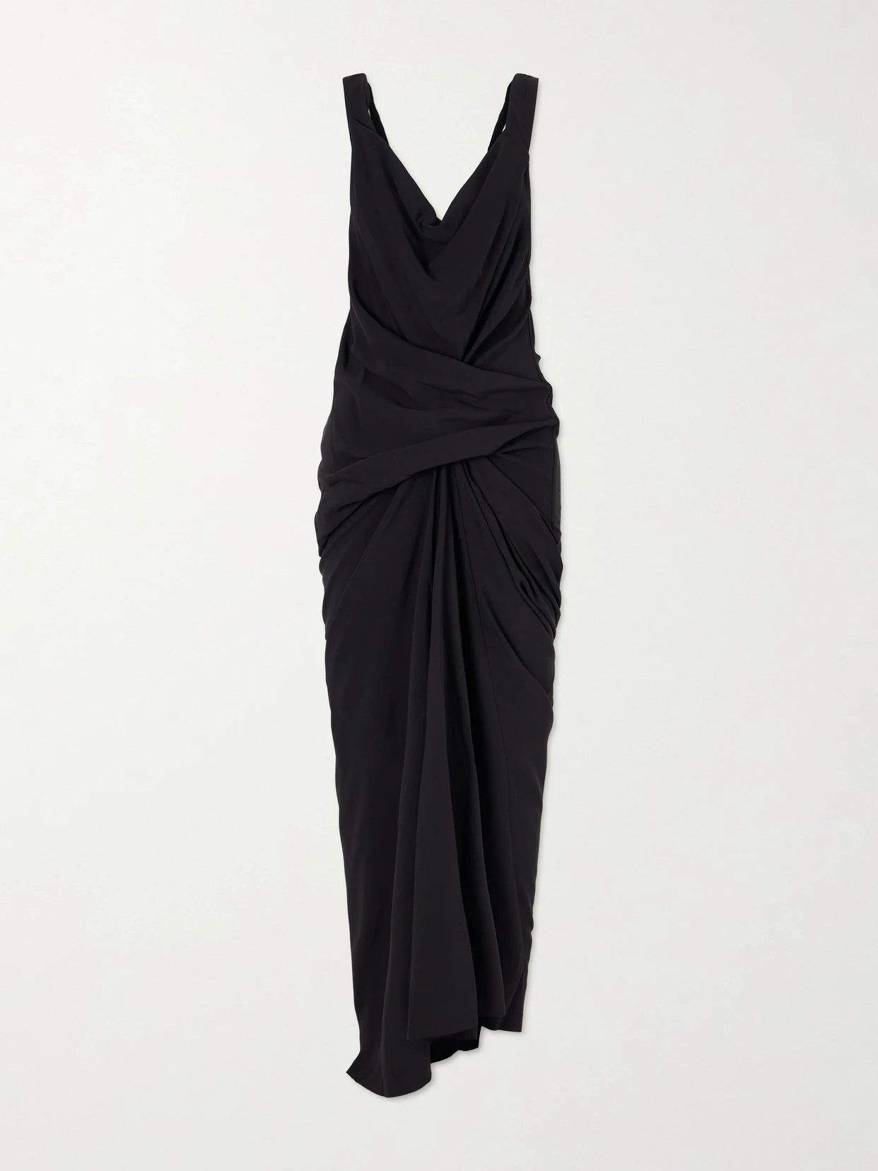 Draped Cady Maxi Dress