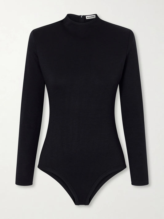 Jil Sander Wool-jersey Bodysuit