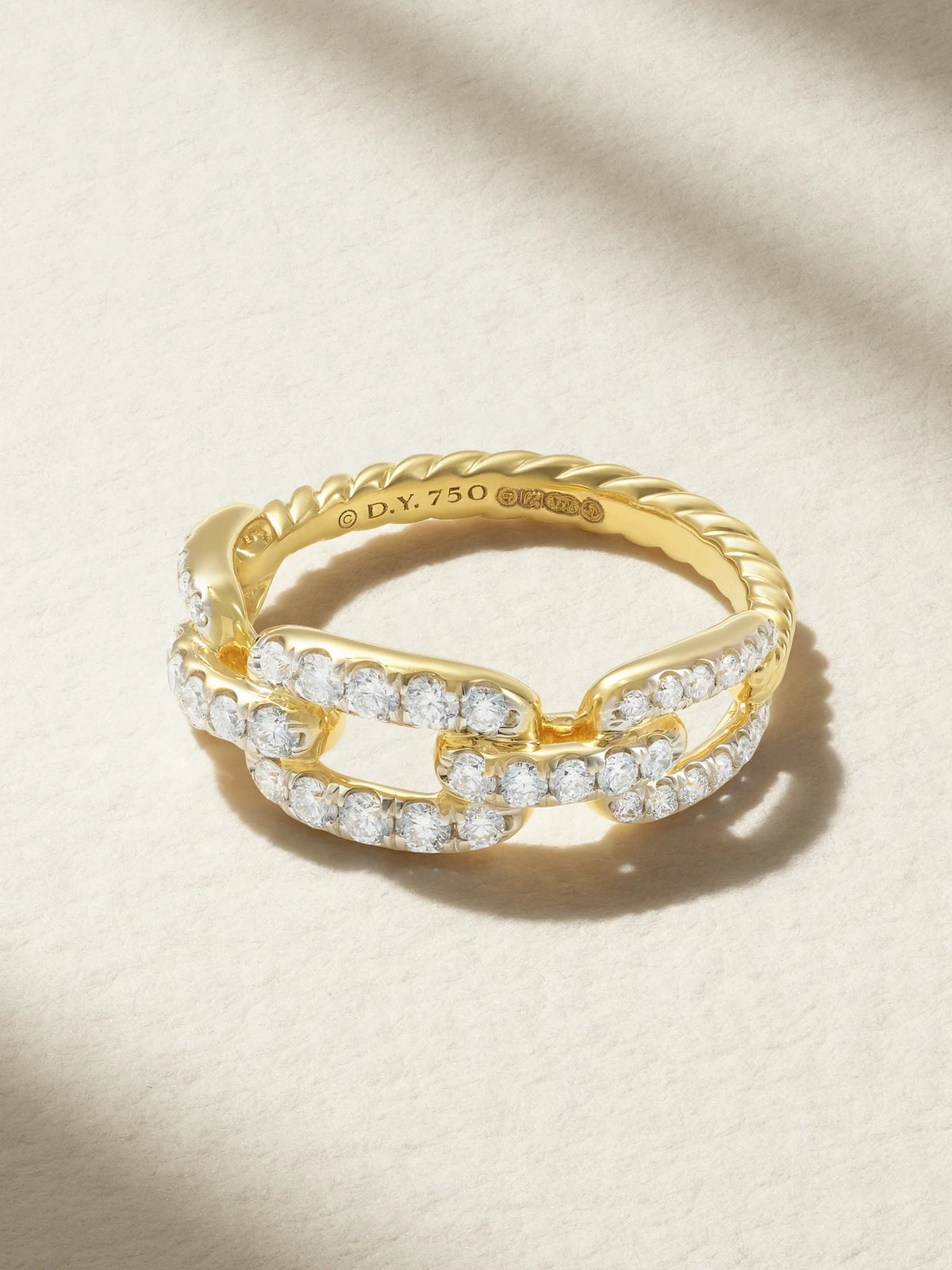 Stax 18-karat Gold Diamond Ring