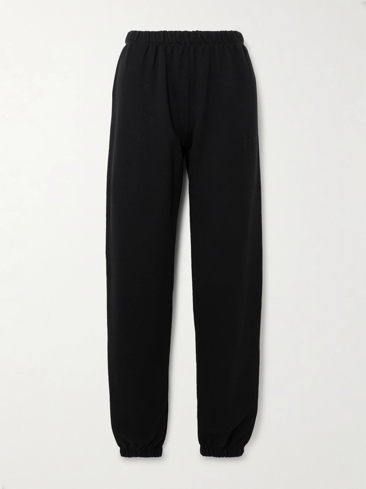 Cotton And Modal-blend Jersey Tapered Track Pants
