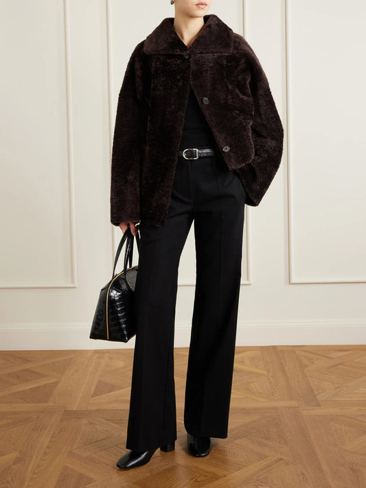 Image of Boots. Product name - Carole 35 Leather Ankle Boots in Black colour by brand - Le Monde Béryl
