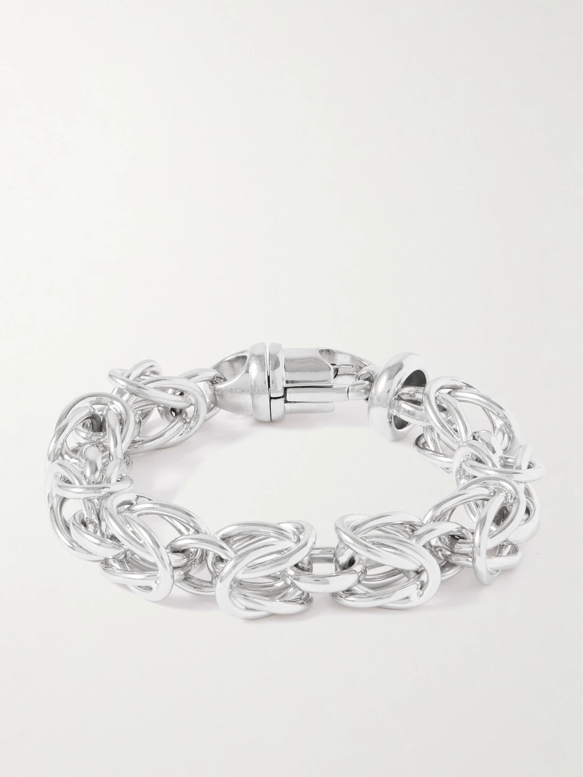 Byzantine Rhodium-plated Bracelet