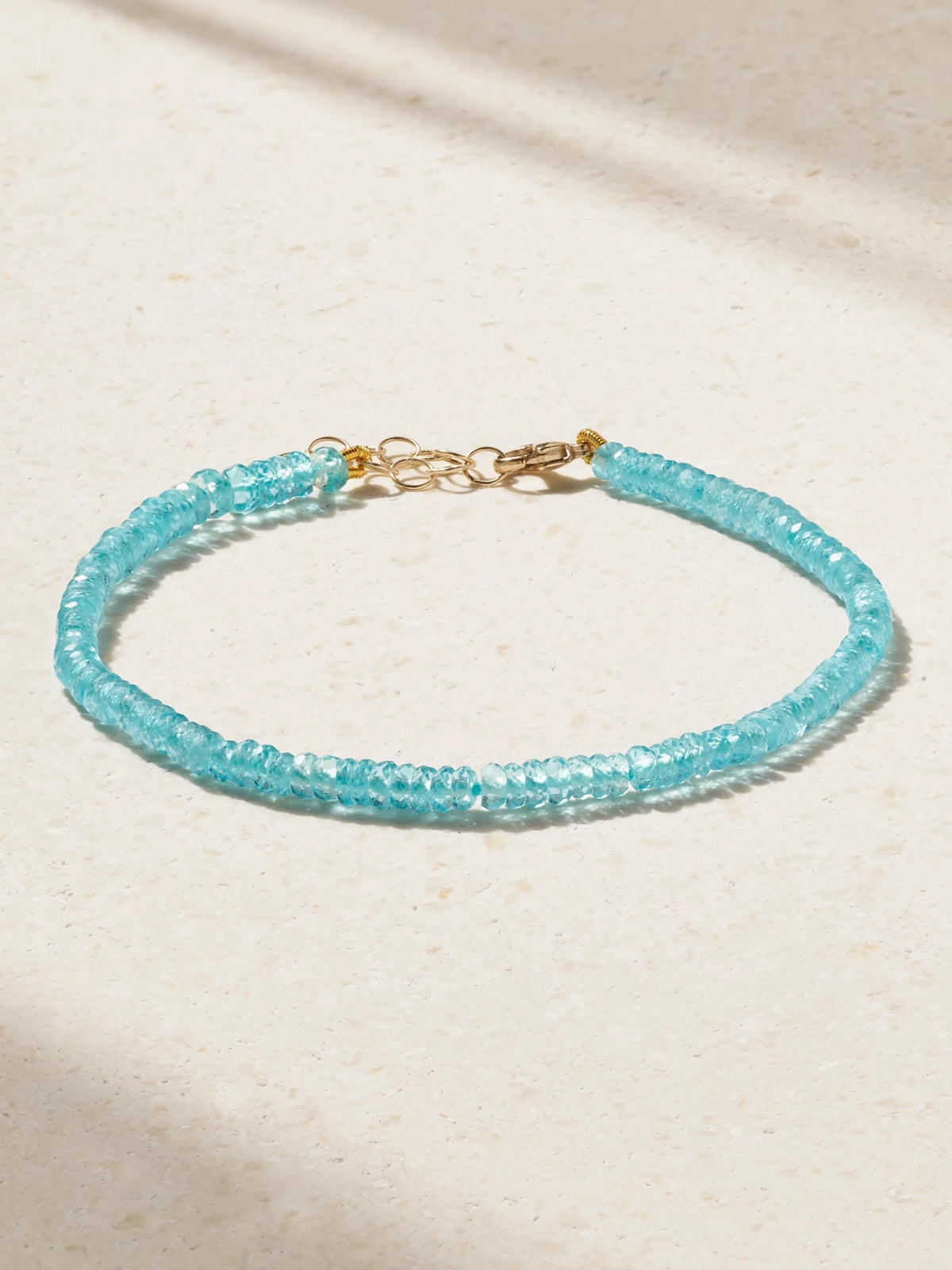 14-karat Gold Apatite Bracelet