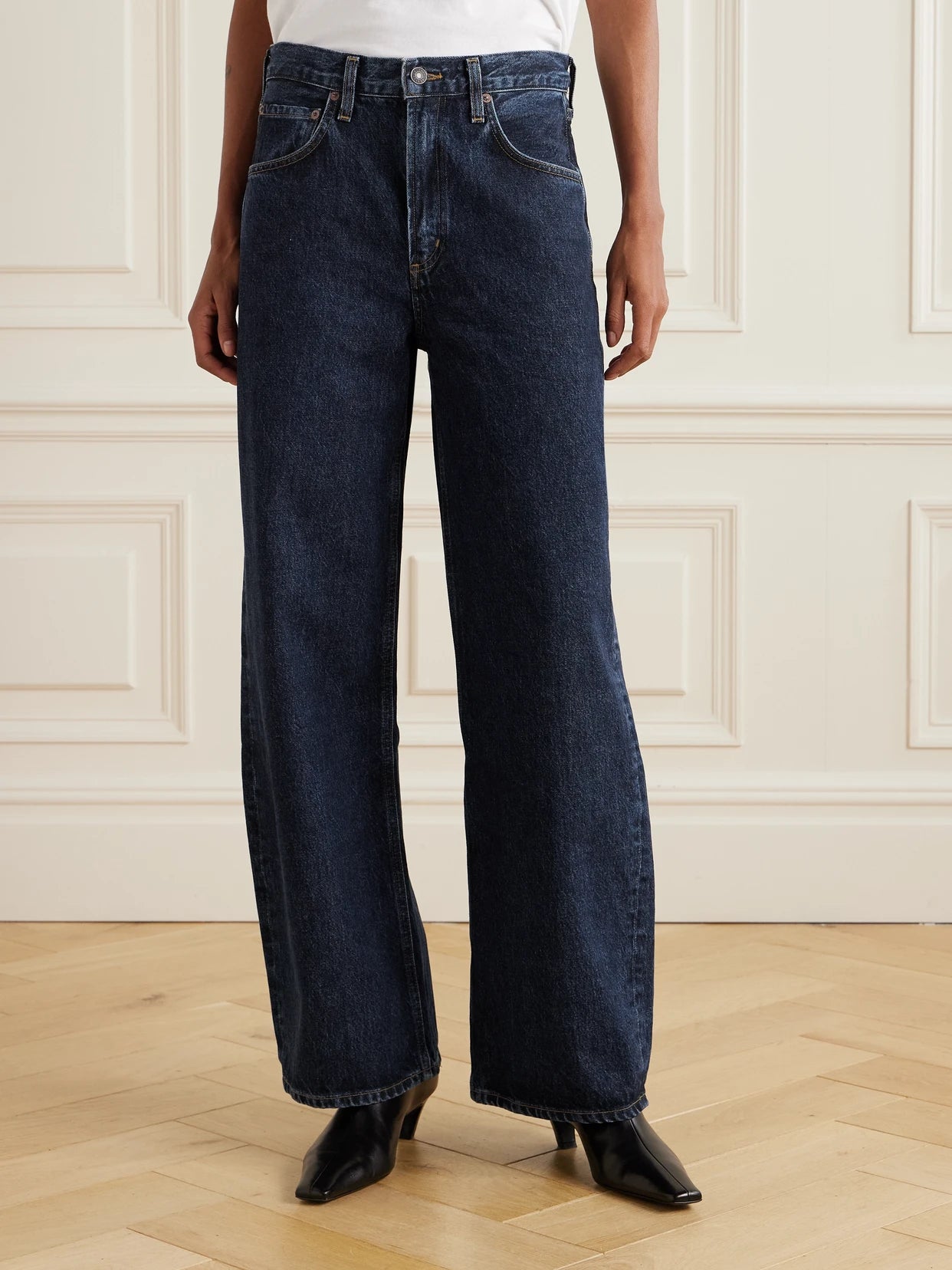 Low Curve High-rise Wide-leg Jeans