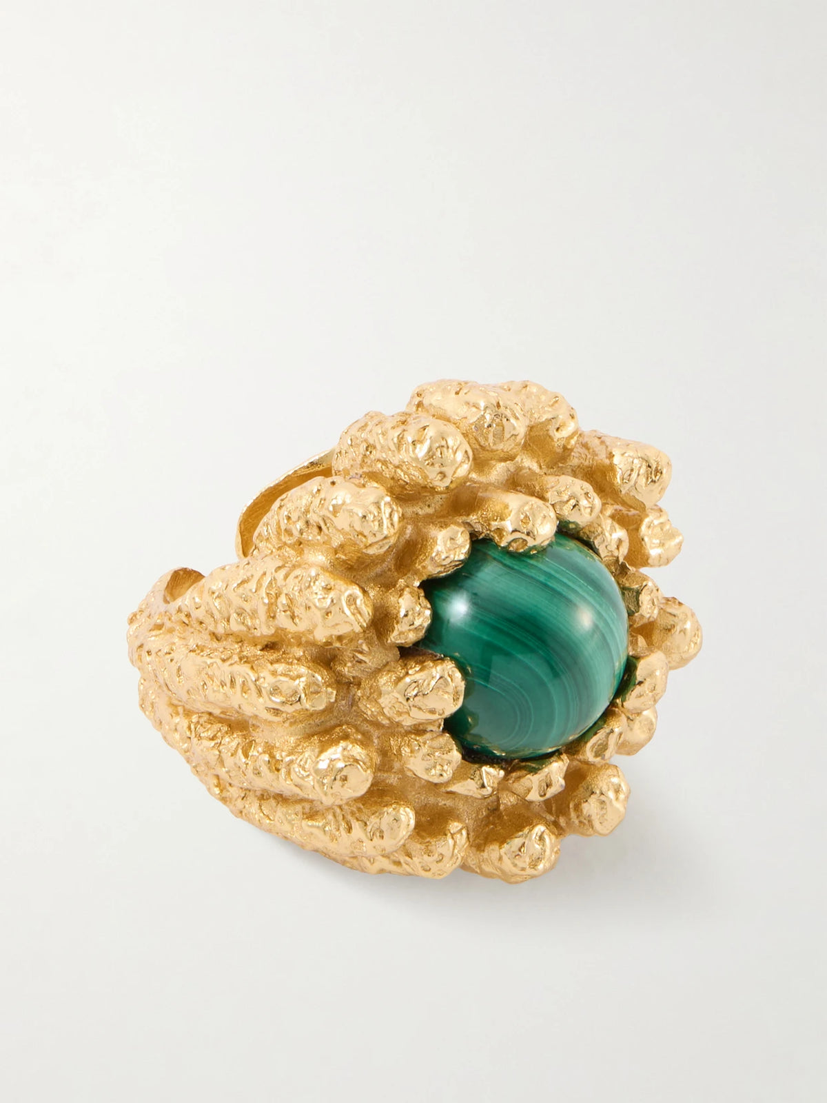 Paola Sighinolfi Lia Gold-plated Resin Ring