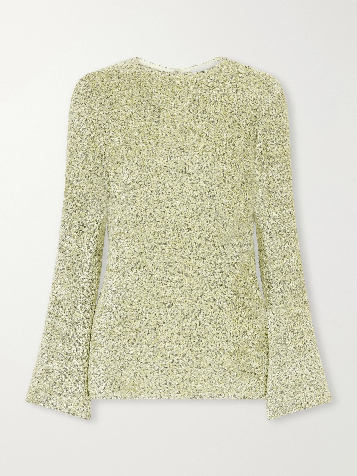 LIBEROWE Elora Cut-out Lurex Chenille Blouse