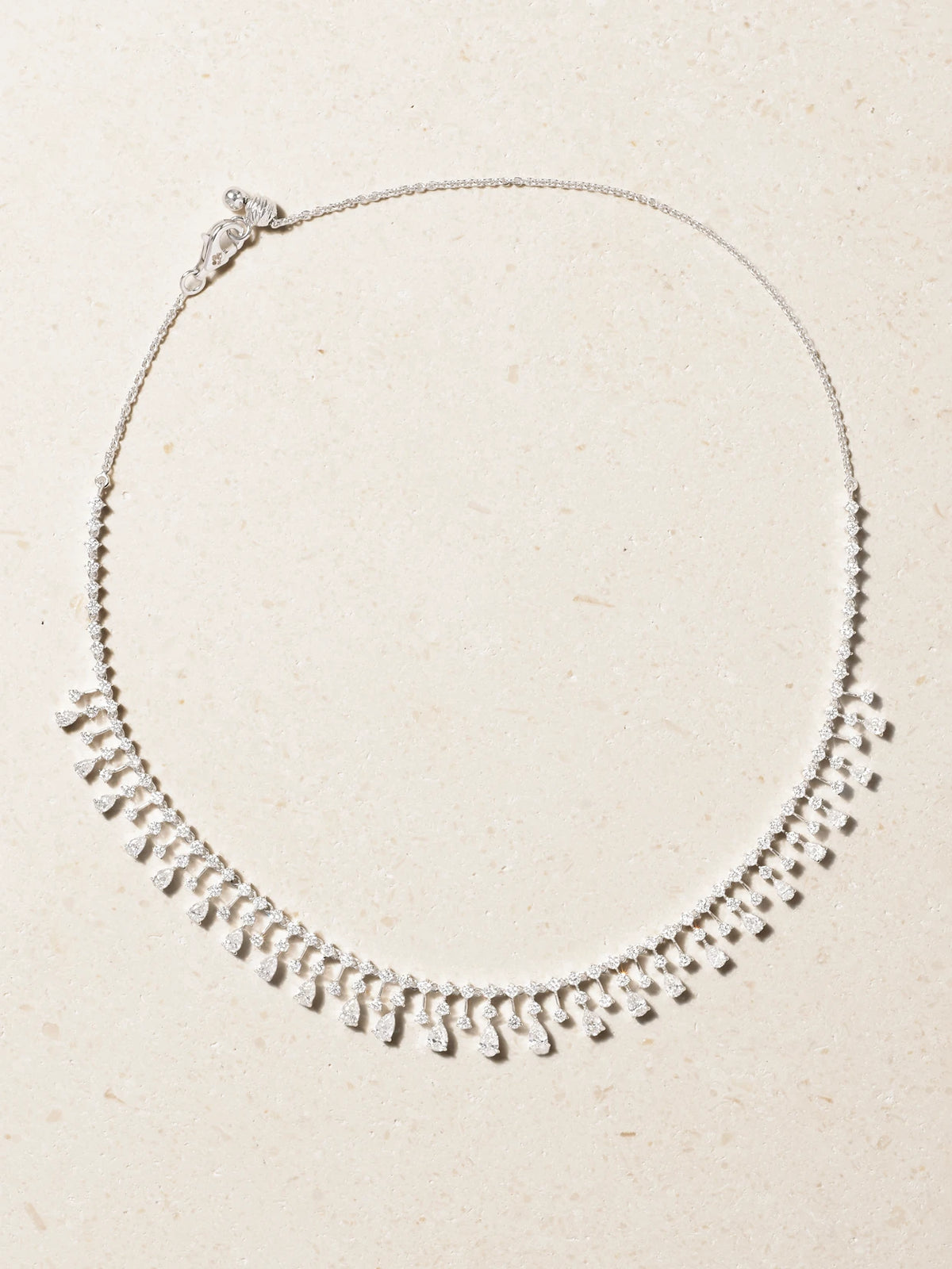The Classic 18-karat White Gold Diamond Choker