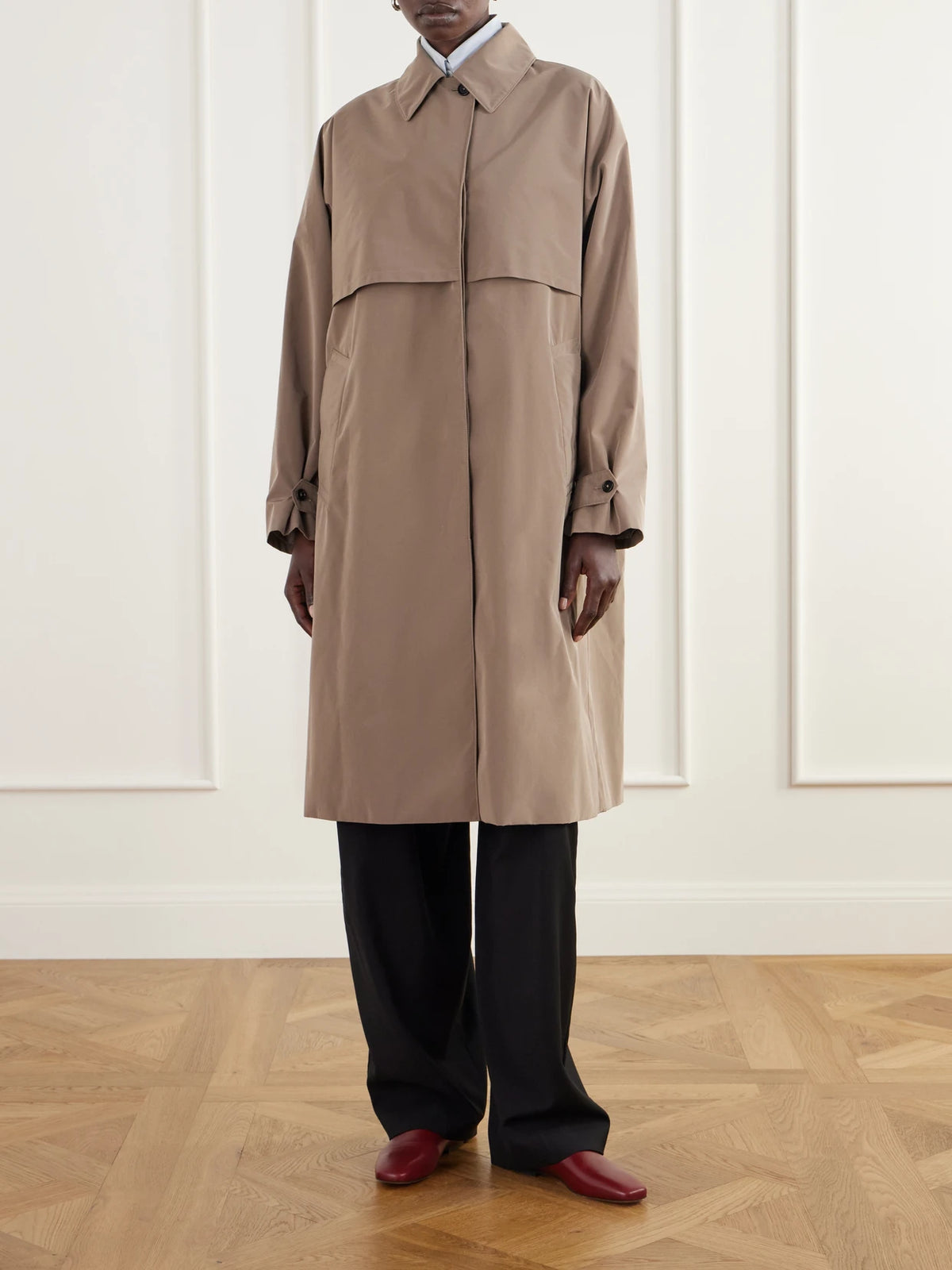 Jil Sander Shell Trench Coat
