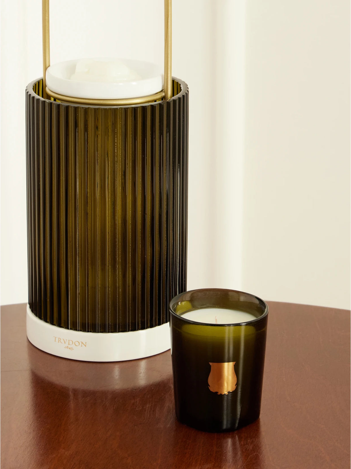 Image of Perfumes & Colognes. Product name - Ernesto Scented Candle, 70g in Green colour by brand - TRUDON