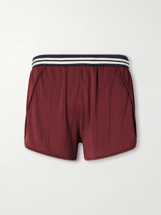 lululemon Seamless Stripe 3" Stretch Open-knit Running Shorts