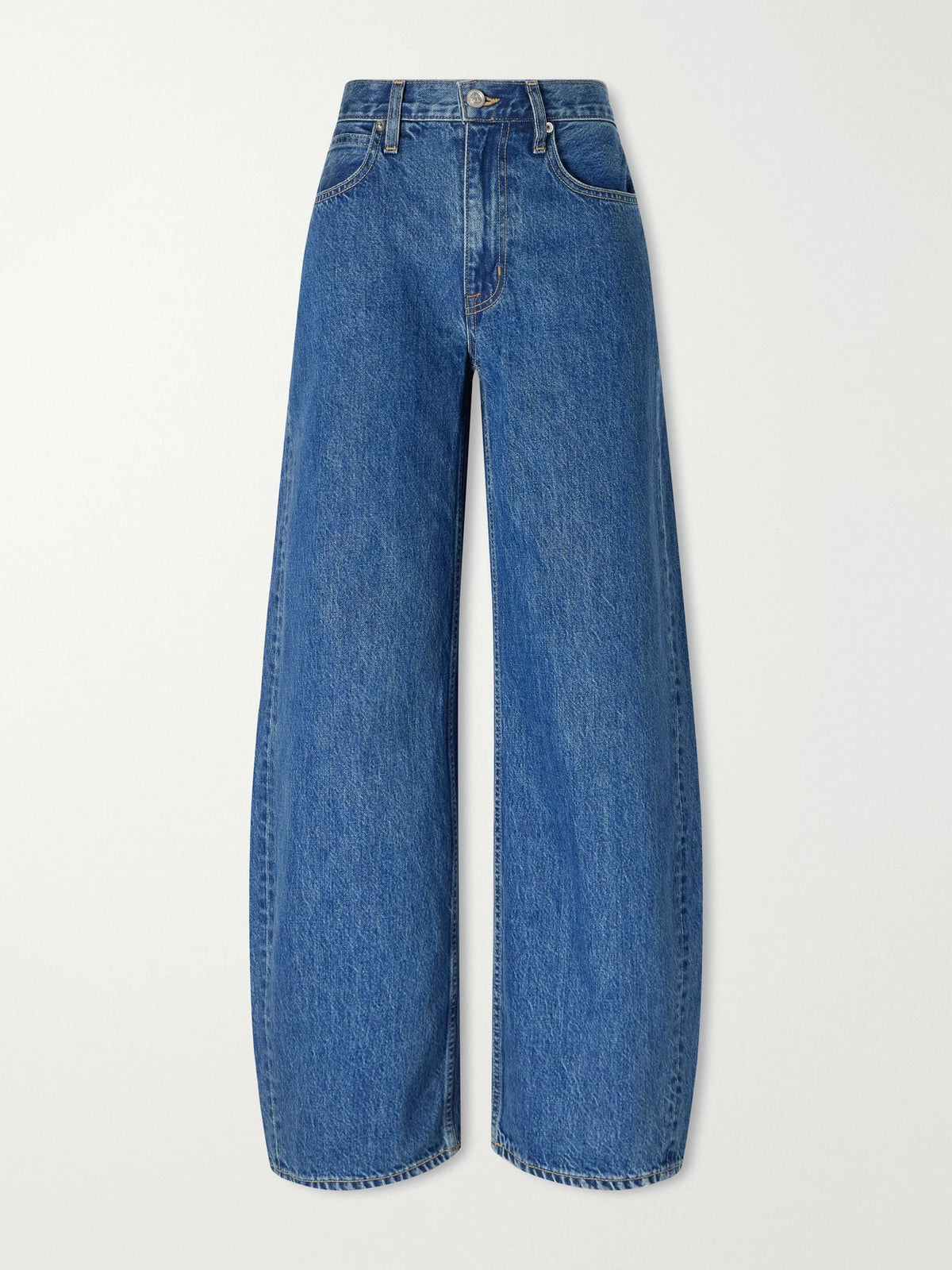 SLVRLAKE Estelle Wide Leg High-rise Barrel-leg Jeans