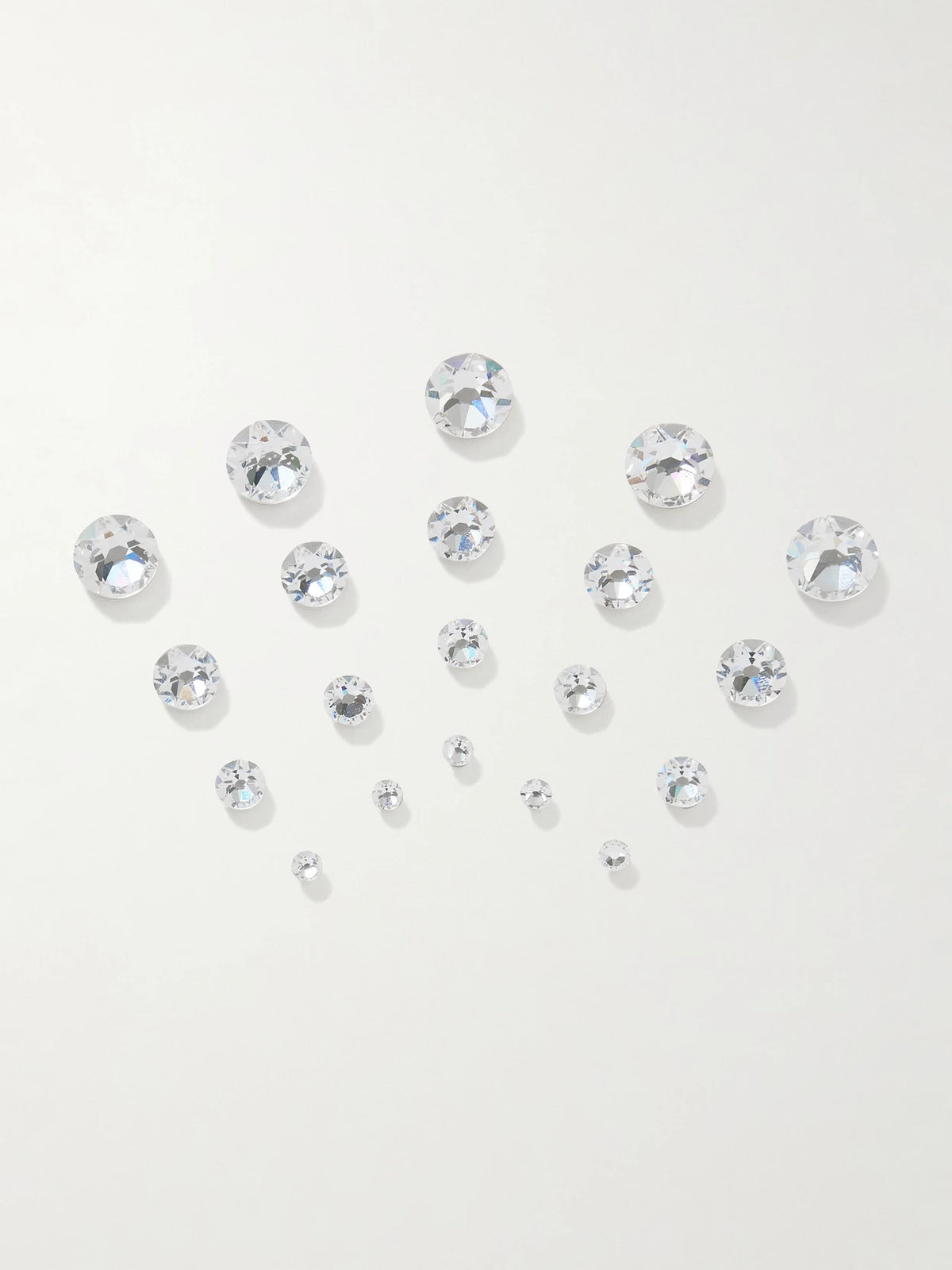 Kira Set Of 10 Crystal Hair Magnets