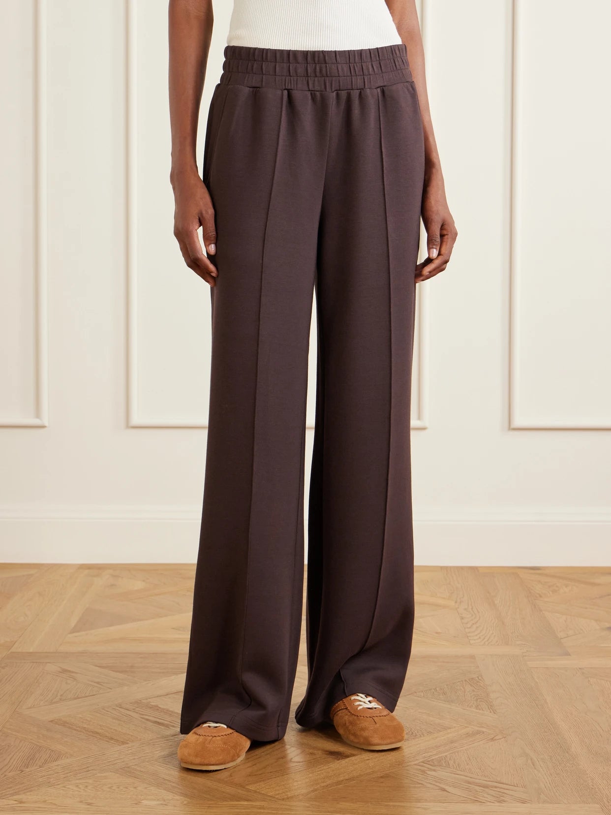 Doublesoft Jersey Wide-leg Pants