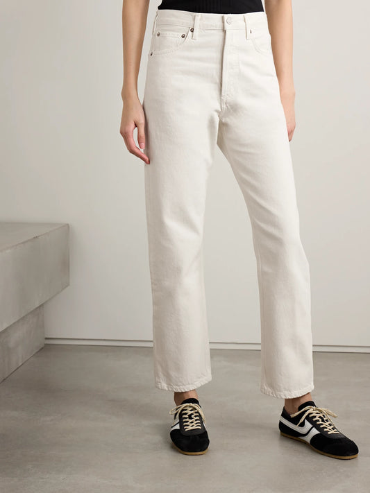 '90s Mid-rise Straight-leg Jeans